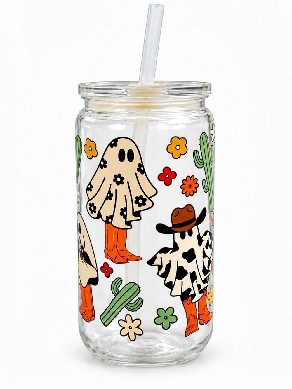 Floral Cowboy Tumbler